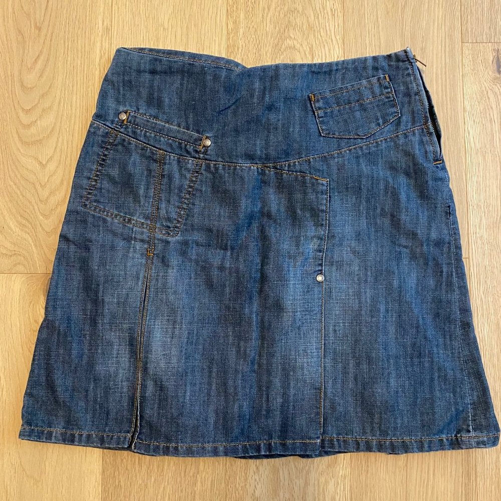 Denim skirt